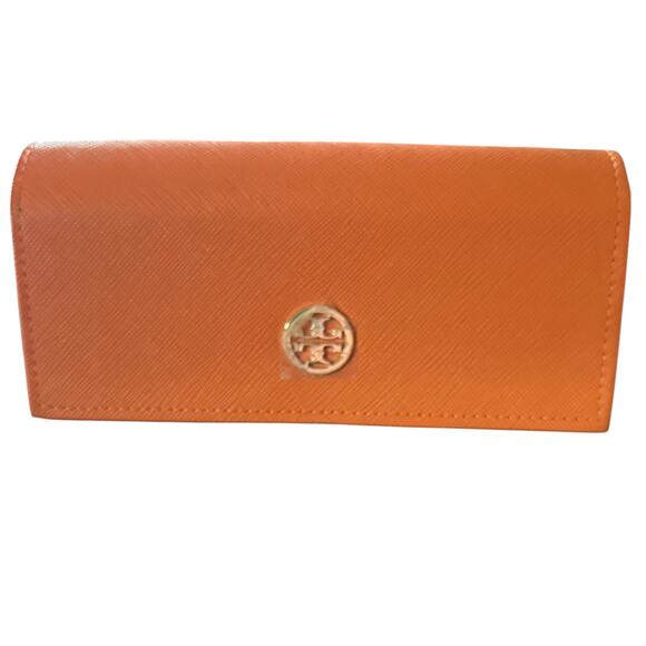 Tory Burch Eyeglass Sunglasses Snap Closure Case - Picture 1 of 8
